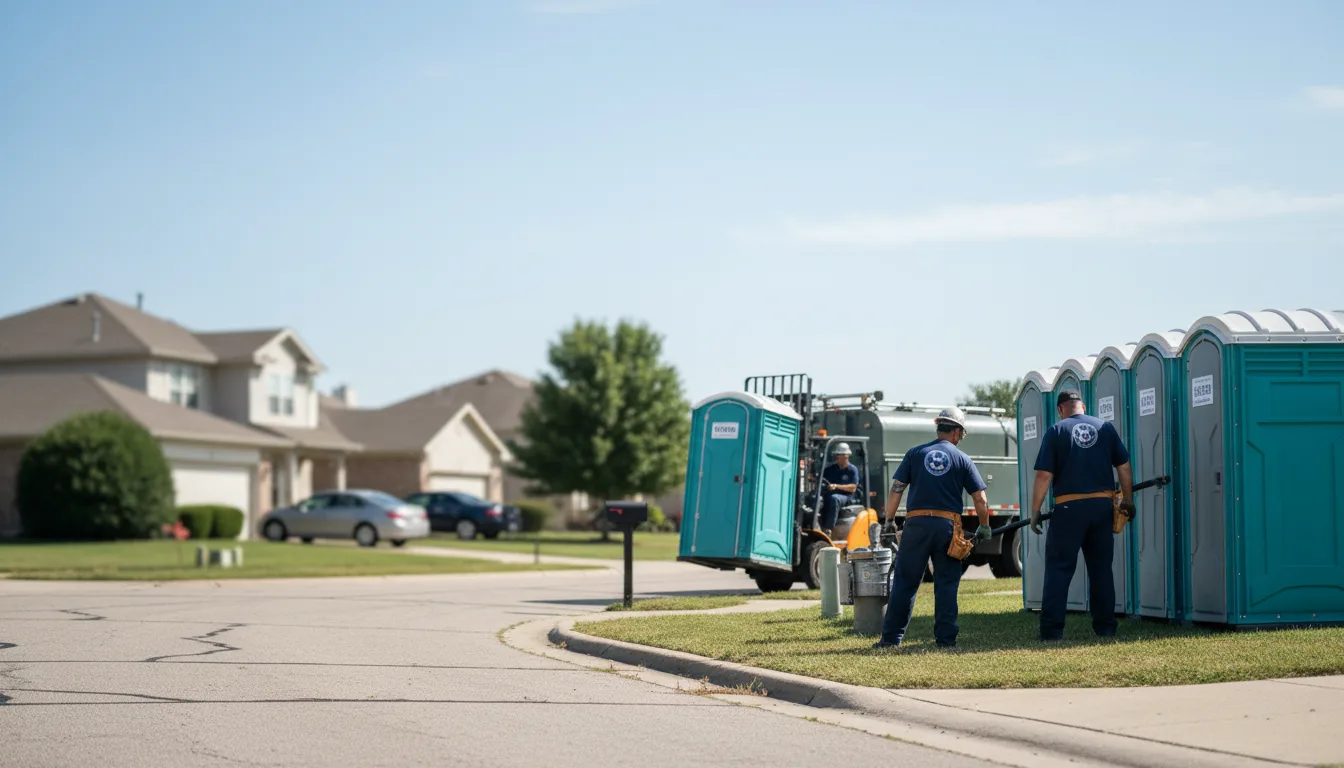 Porta Potty Rental in Pierpont, OH near me